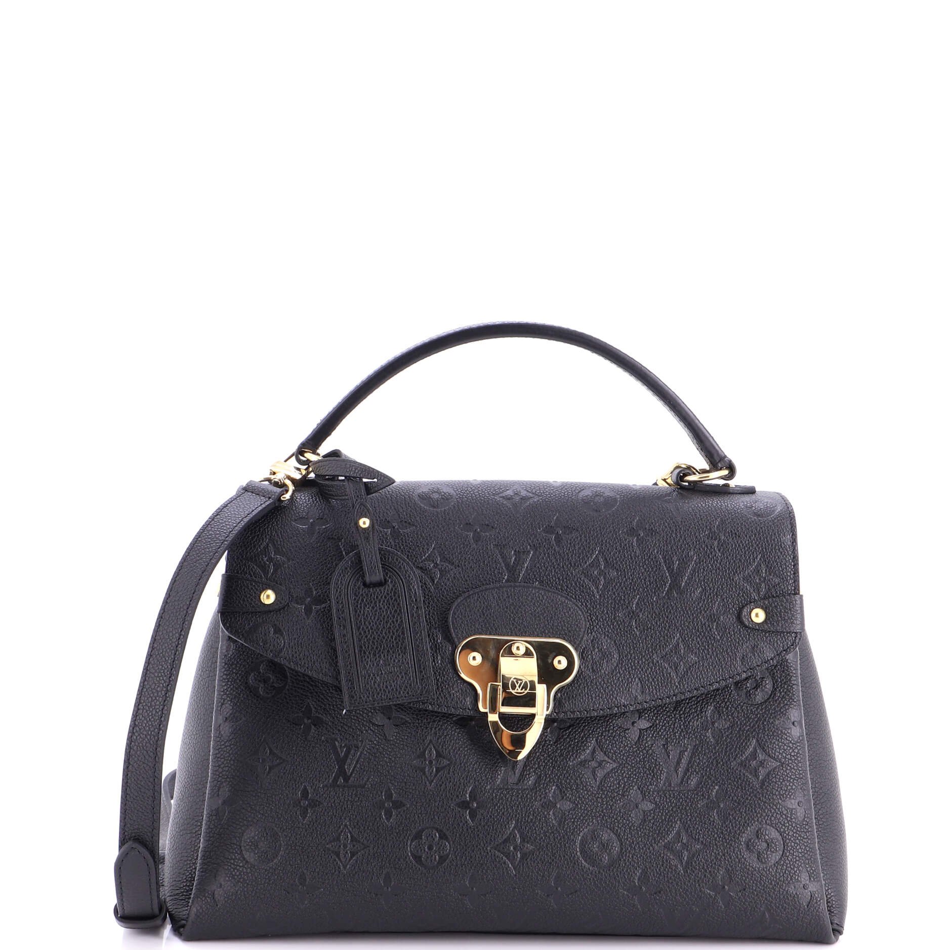 Georges Handbag Monogram Empreinte Leather MM
