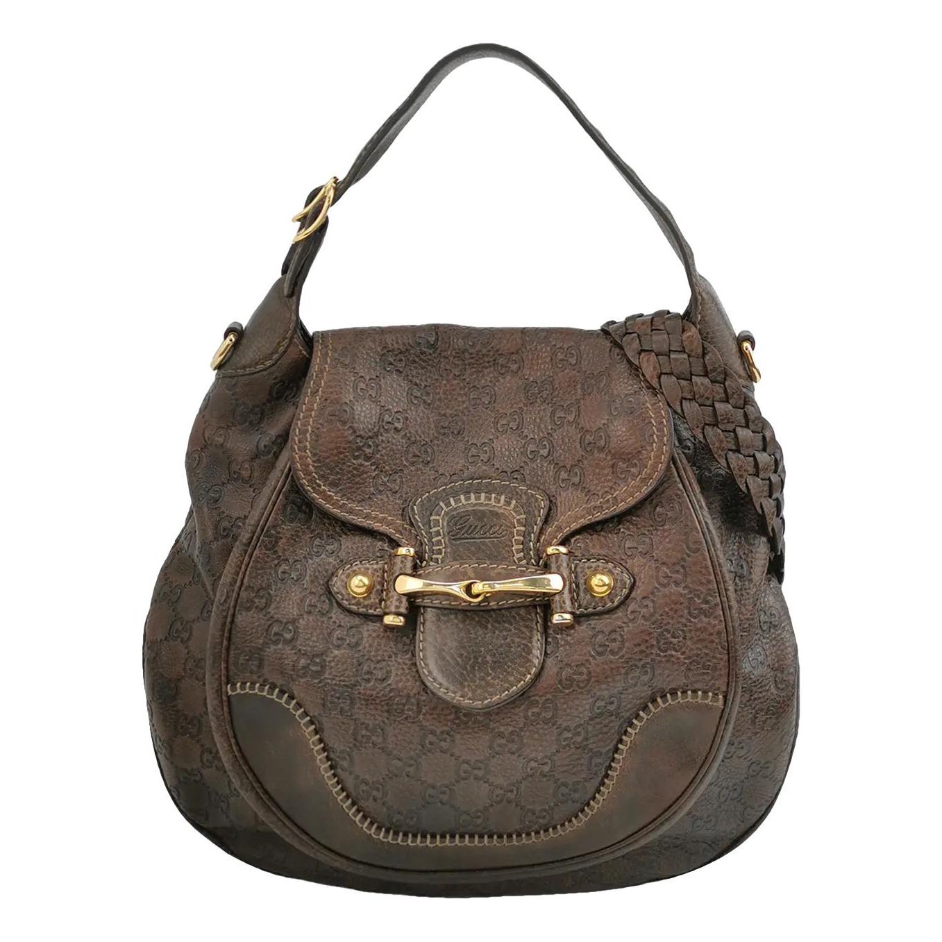 Leather crossbody bag