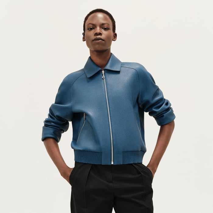 Bleu Grand Large Short Jacket