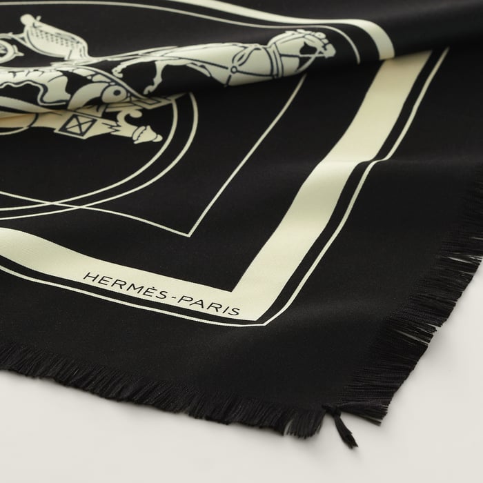 Ex-libris Fringed Scarf 80
