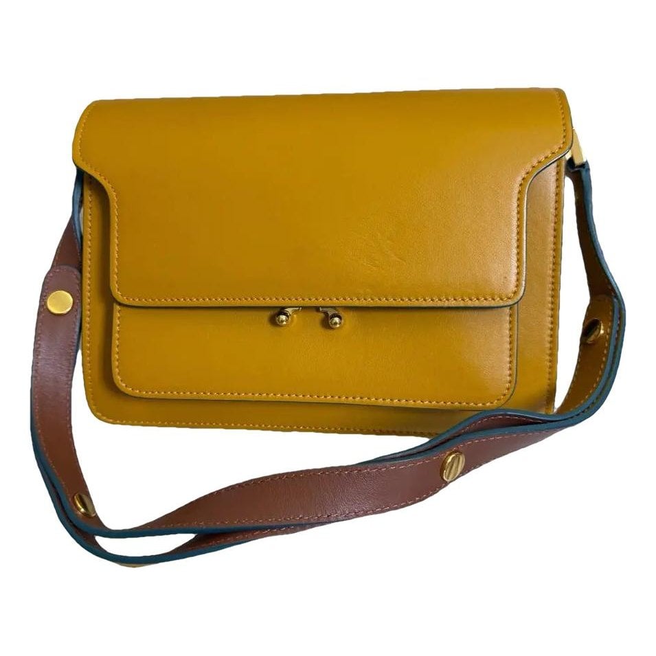 Marni Trunk leather handbag