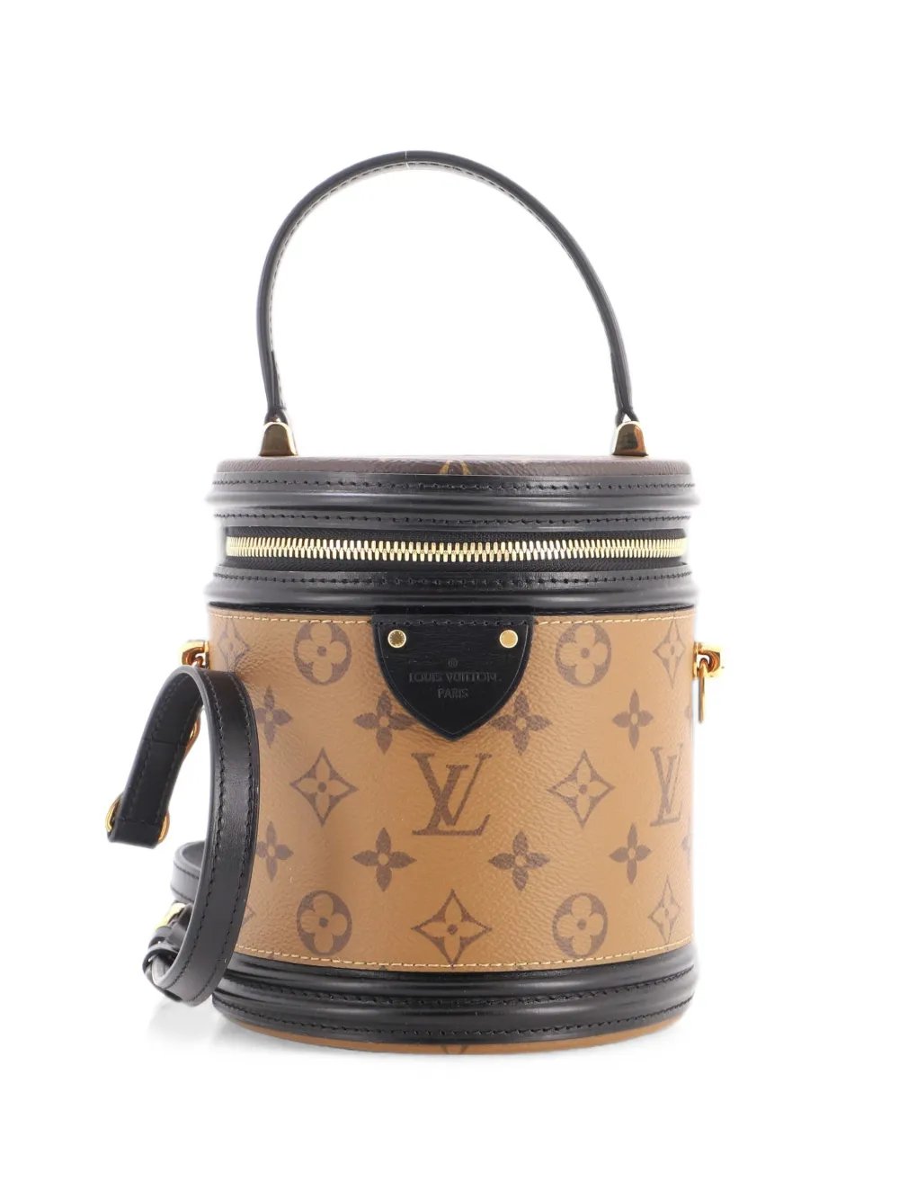 Cannes Handbag Reverse Monogram Canvas satchel