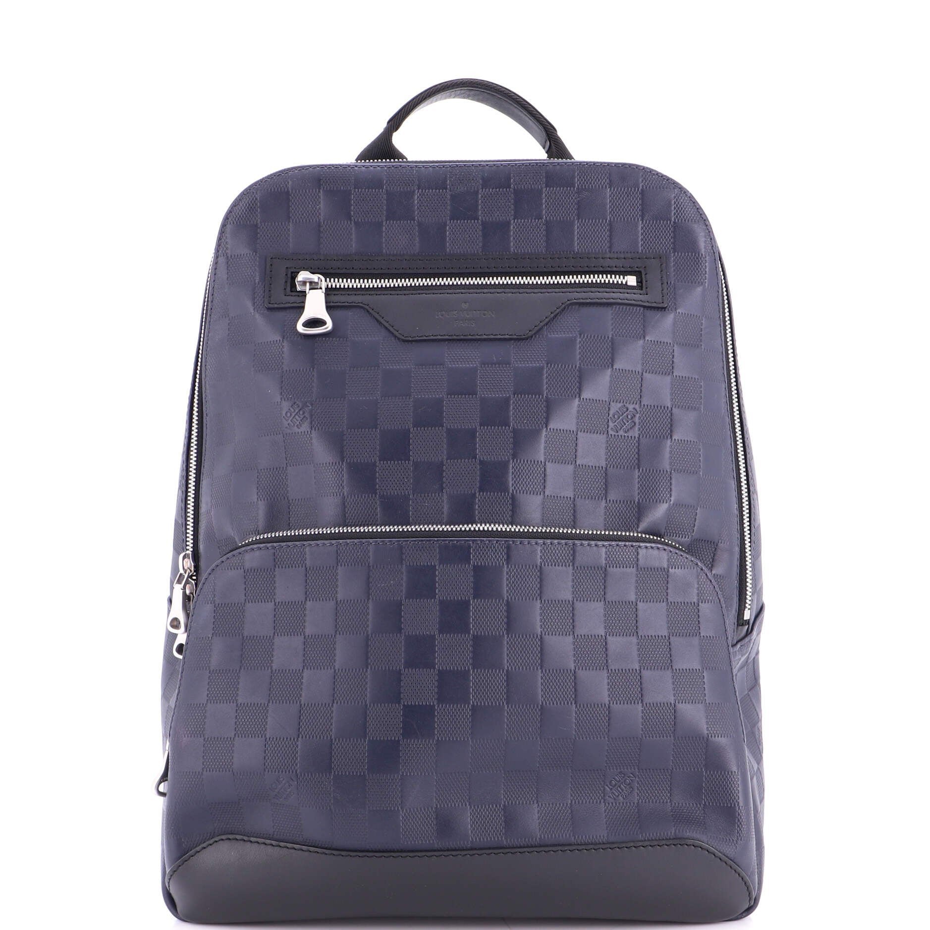 Leather backpack
