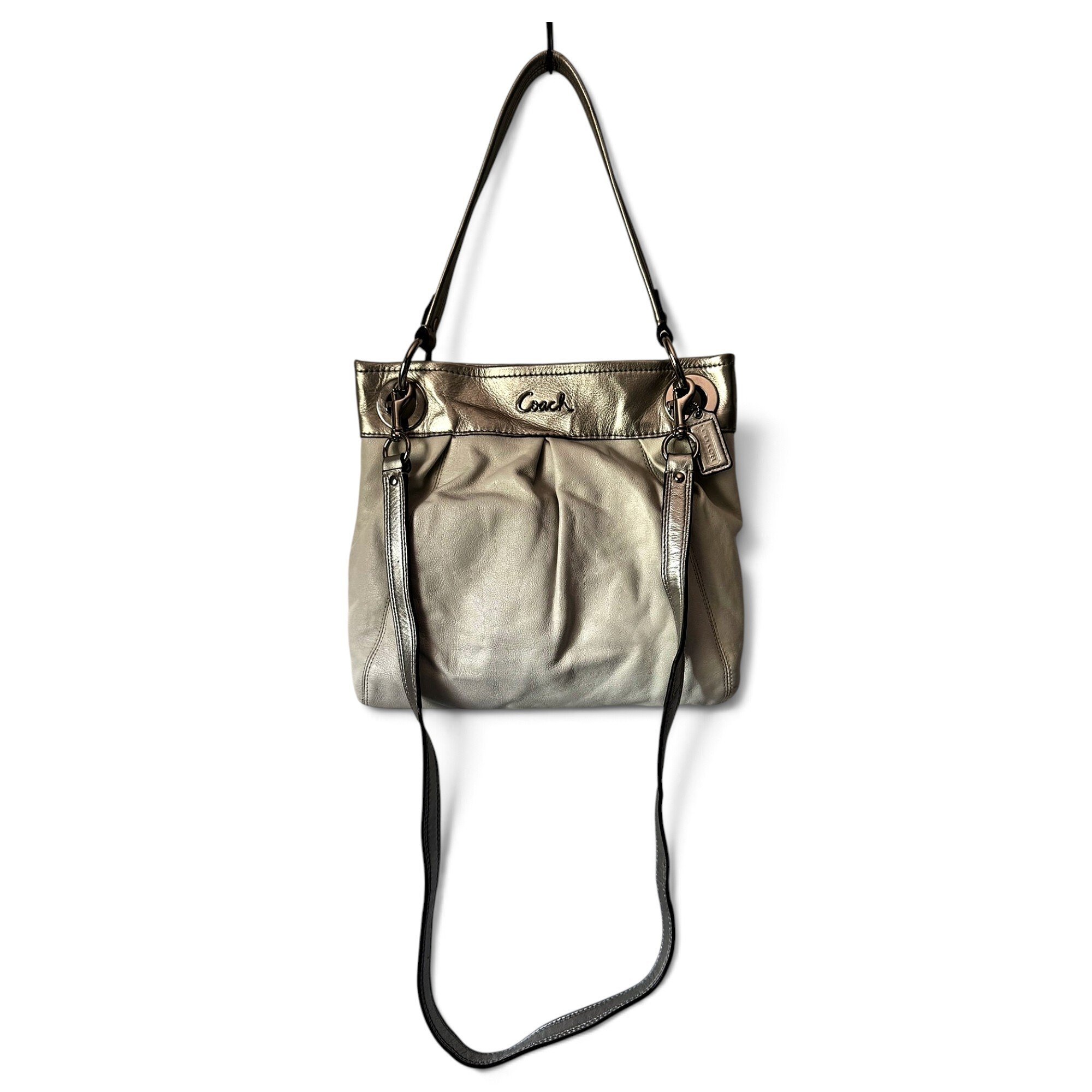 Leather crossbody bag