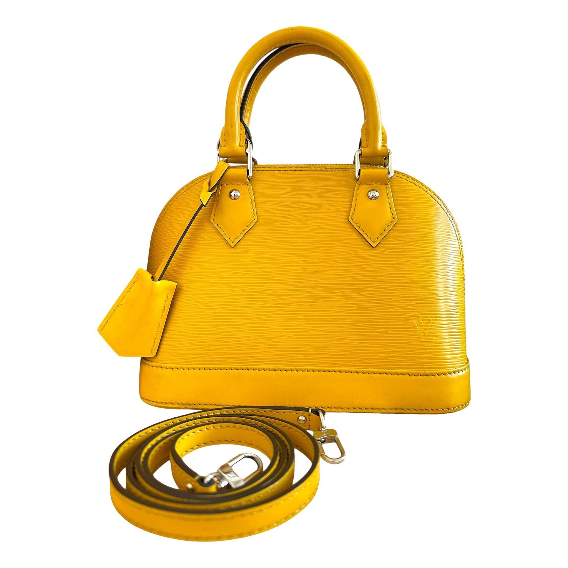 Alma BB leather handbag