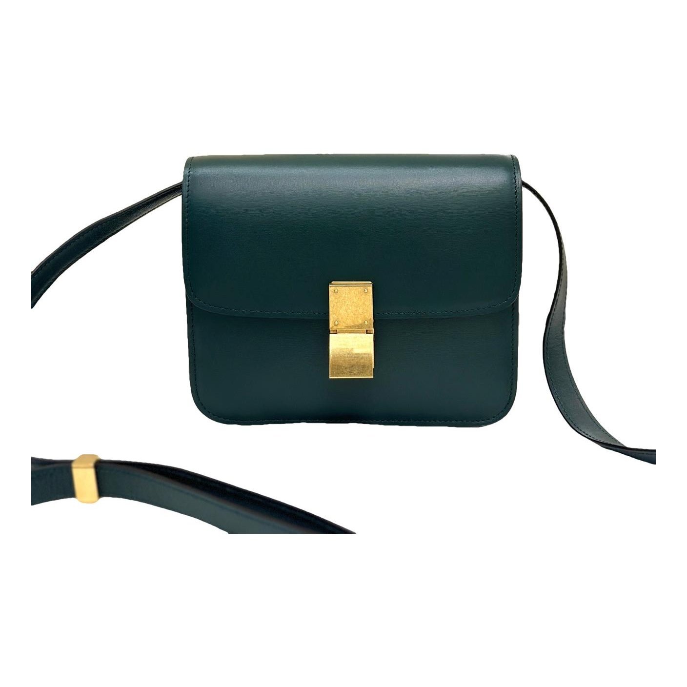 Classic leather handbag