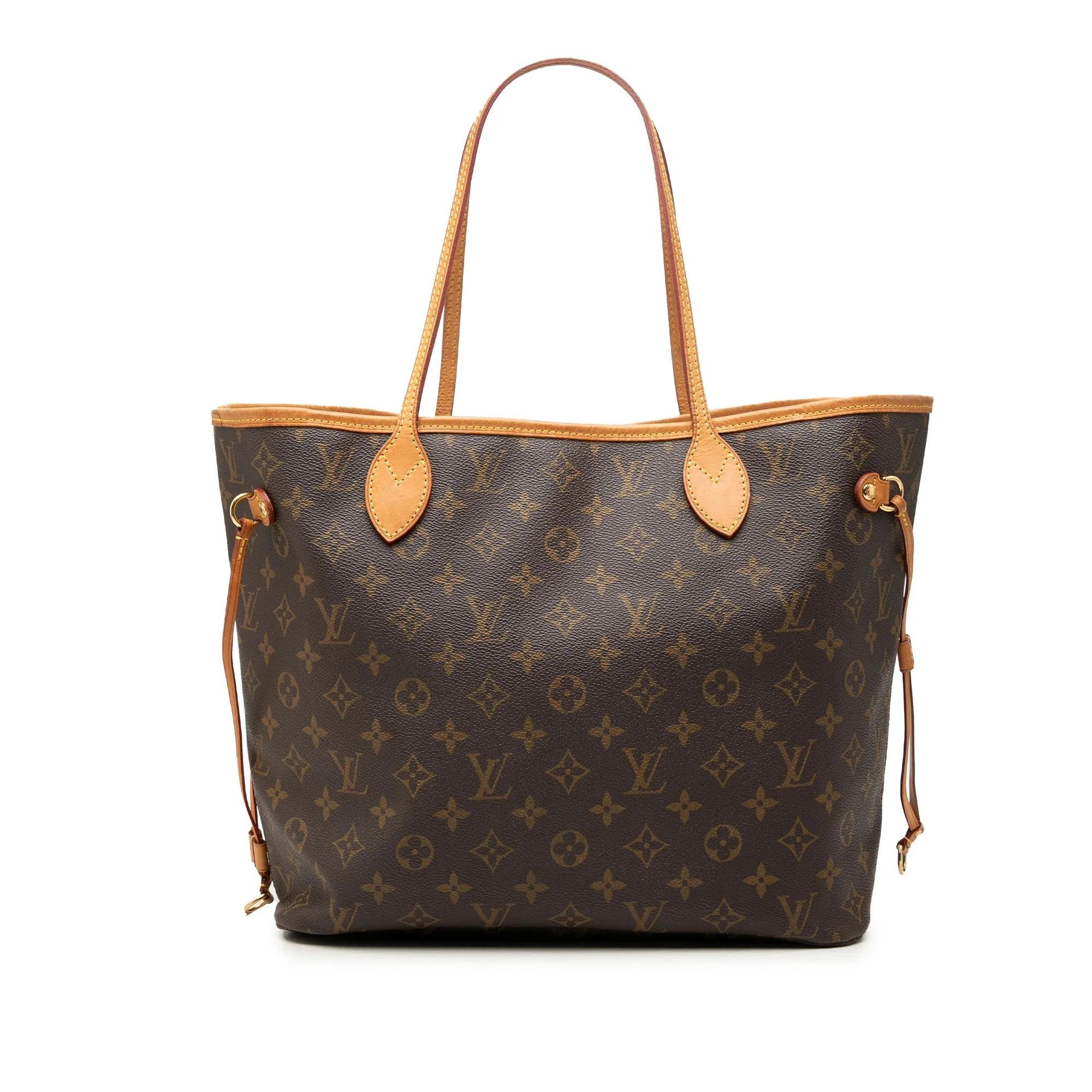 Neverfull leather tote