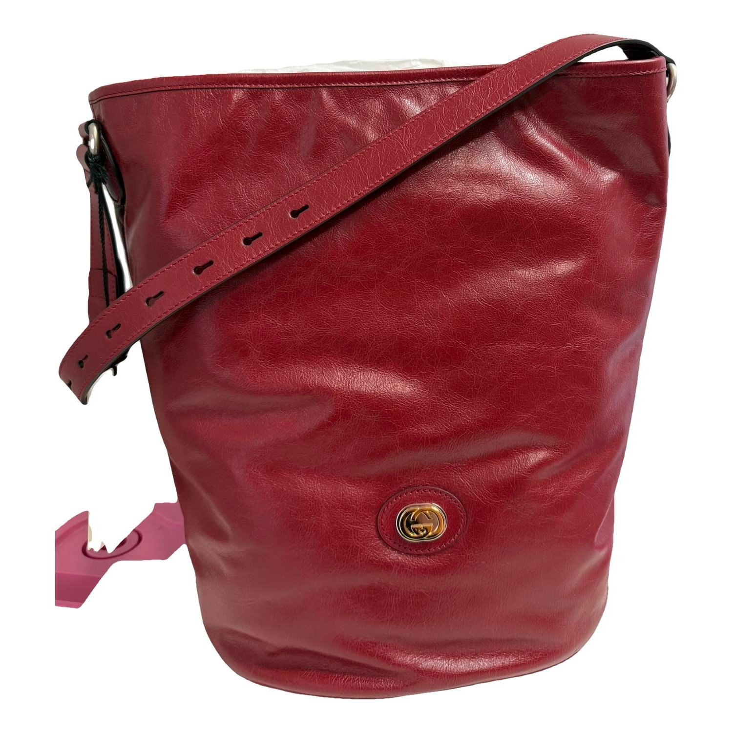 Leather tote