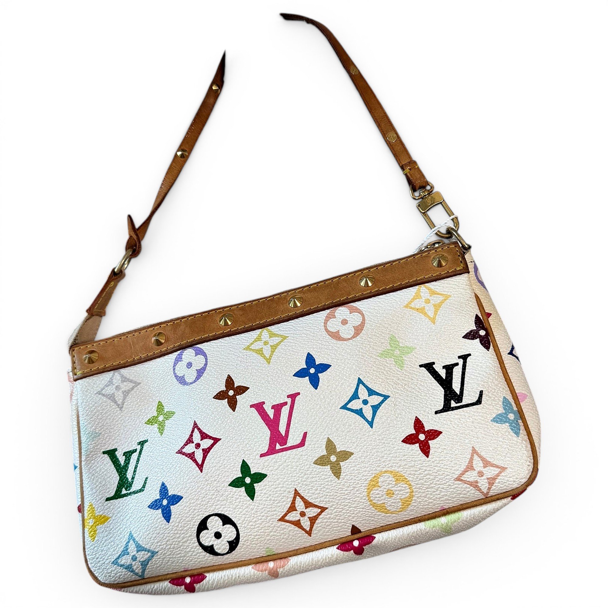 Pochette Accessoire leather handbag