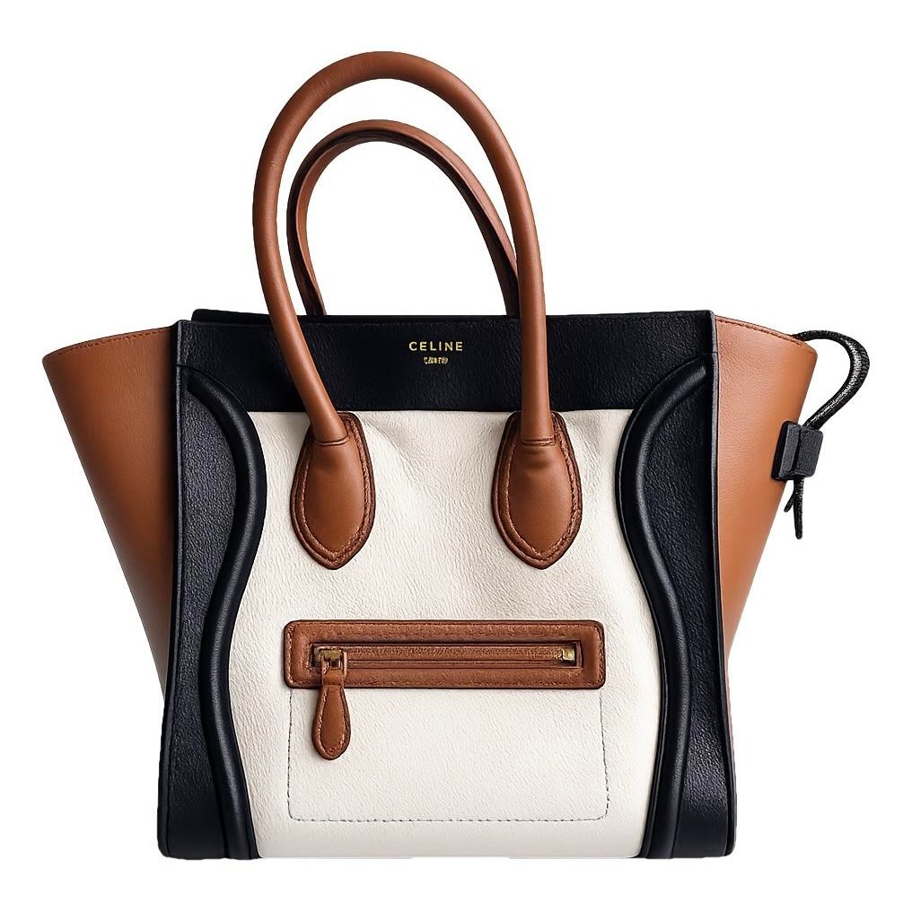 Luggage leather handbag