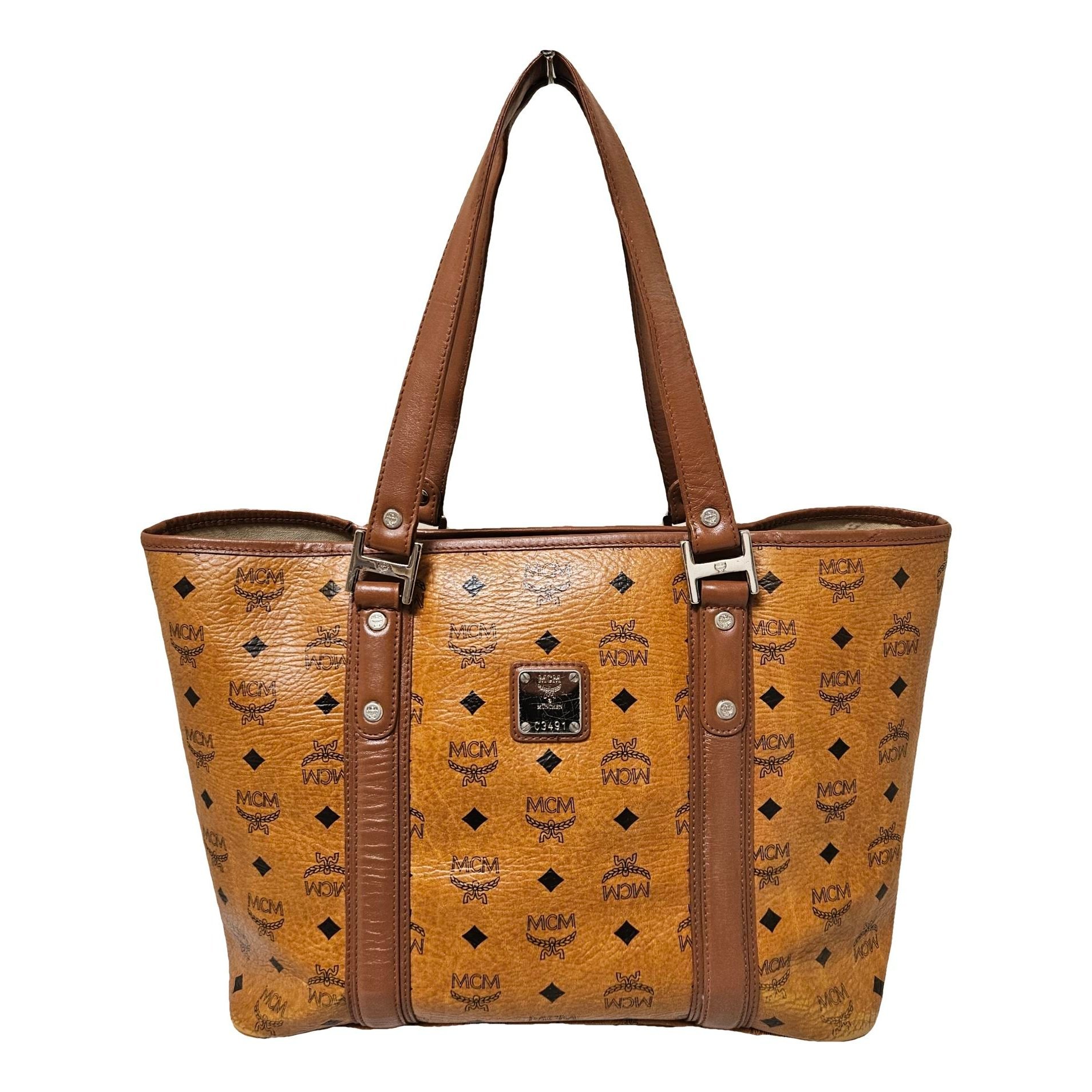 MCM Leather tote