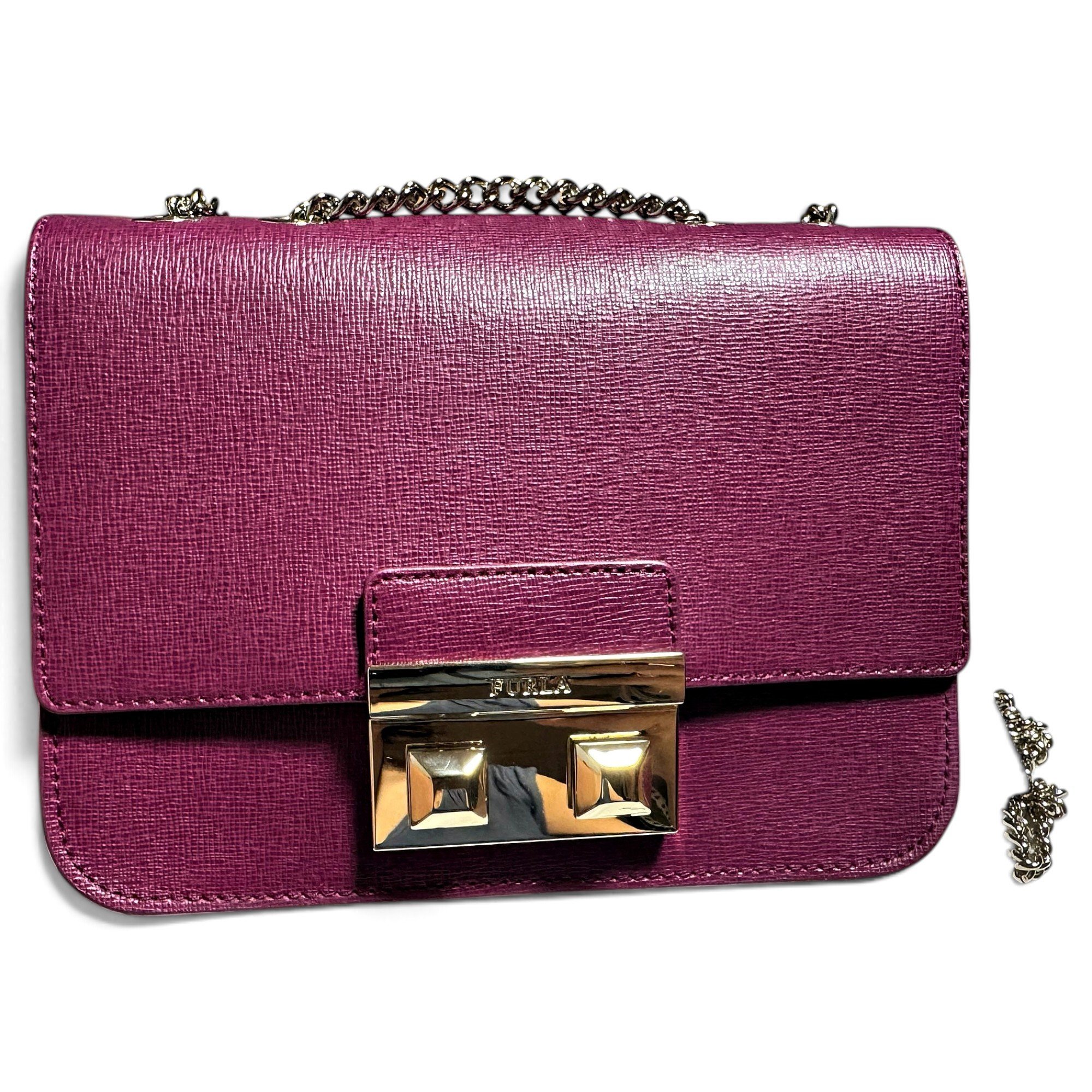 Metropolis leather crossbody bag