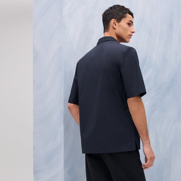 Marine "Pique Plie" Polo Shirt