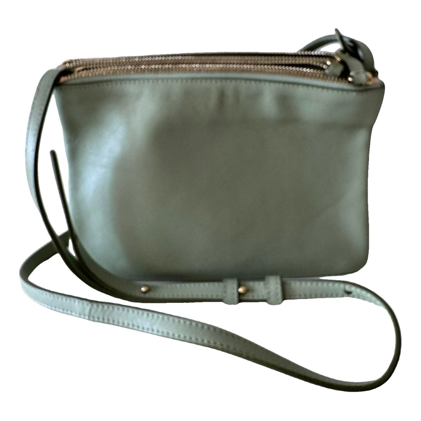 Trio leather crossbody bag