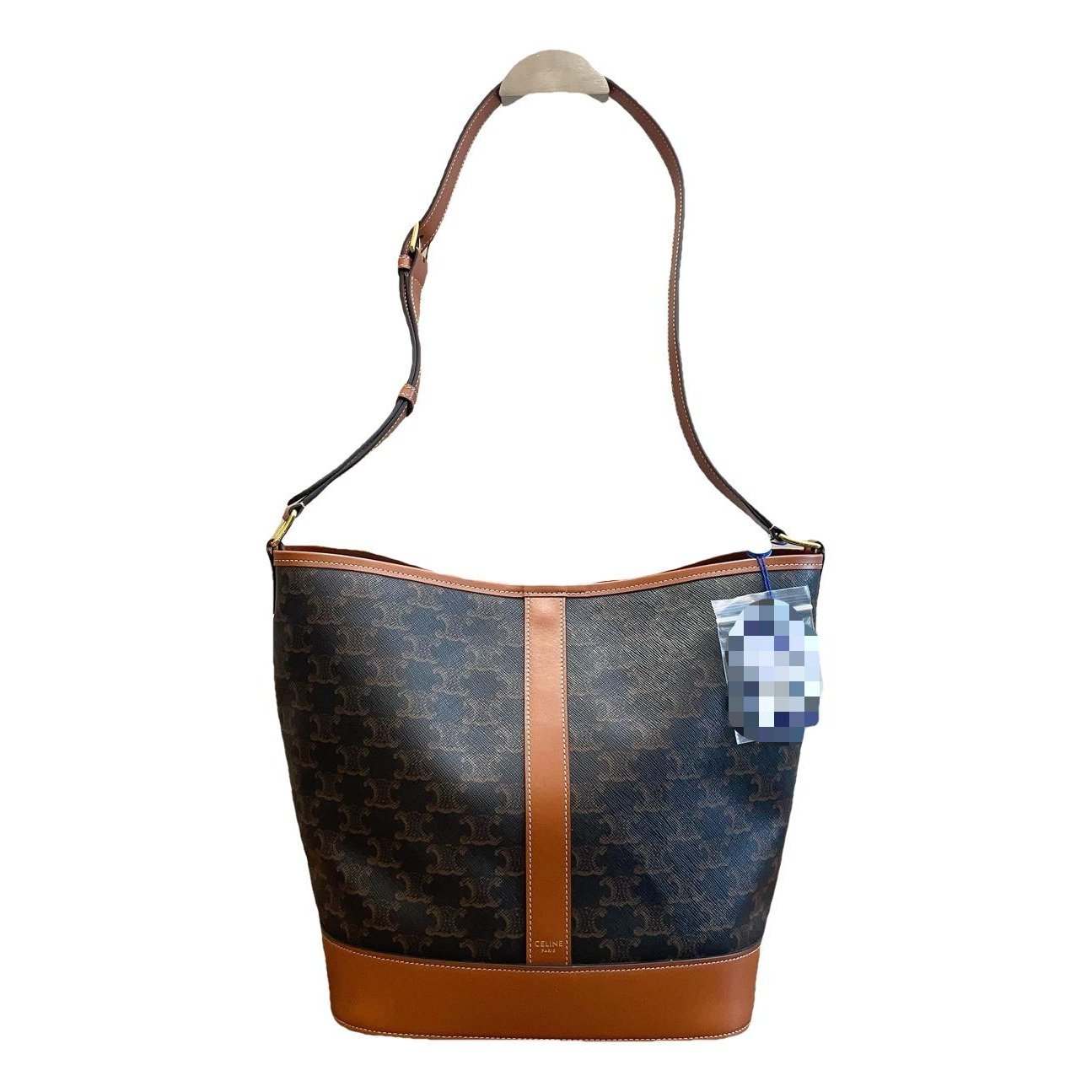 SAC SEAU leather handbag