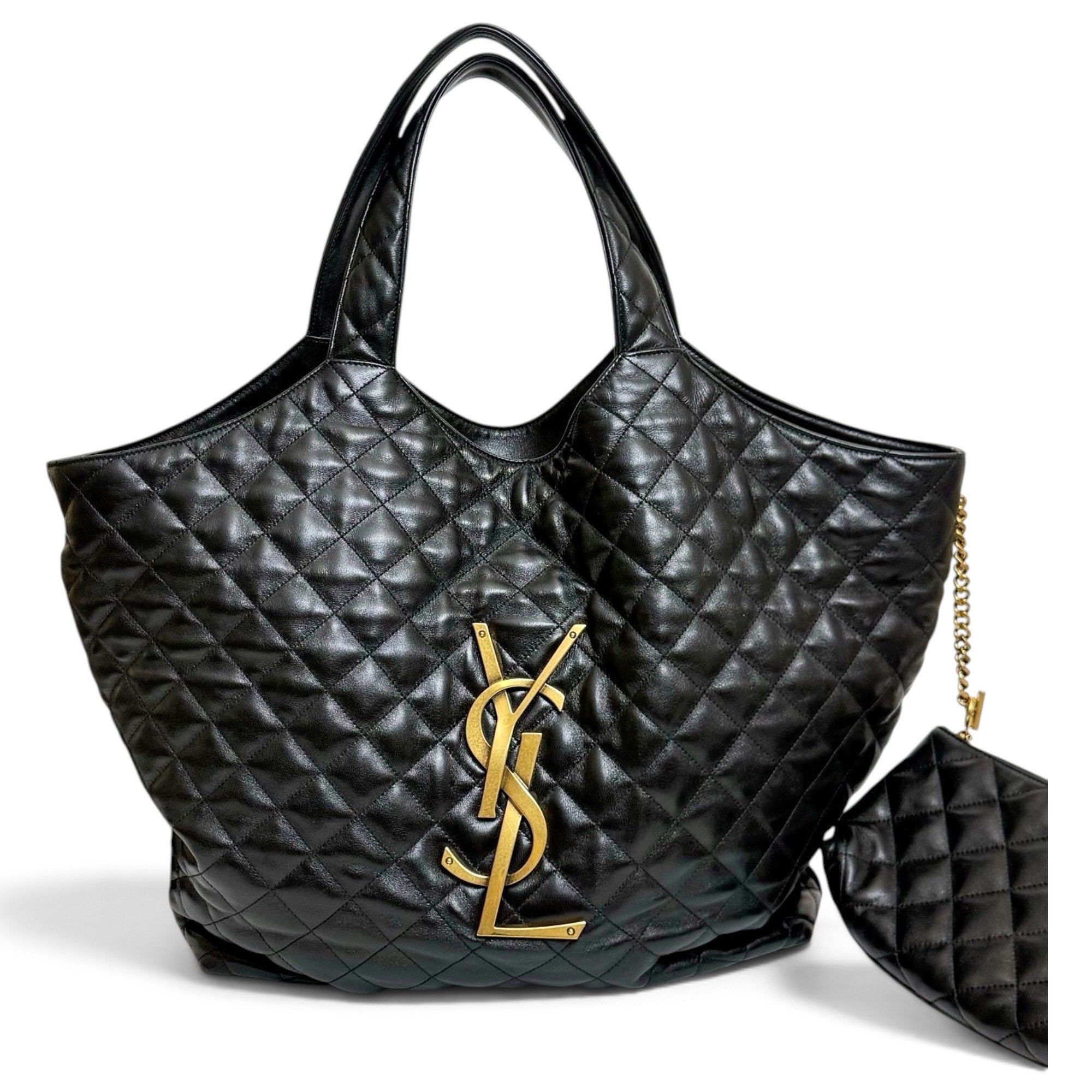 Icare leather handbag
