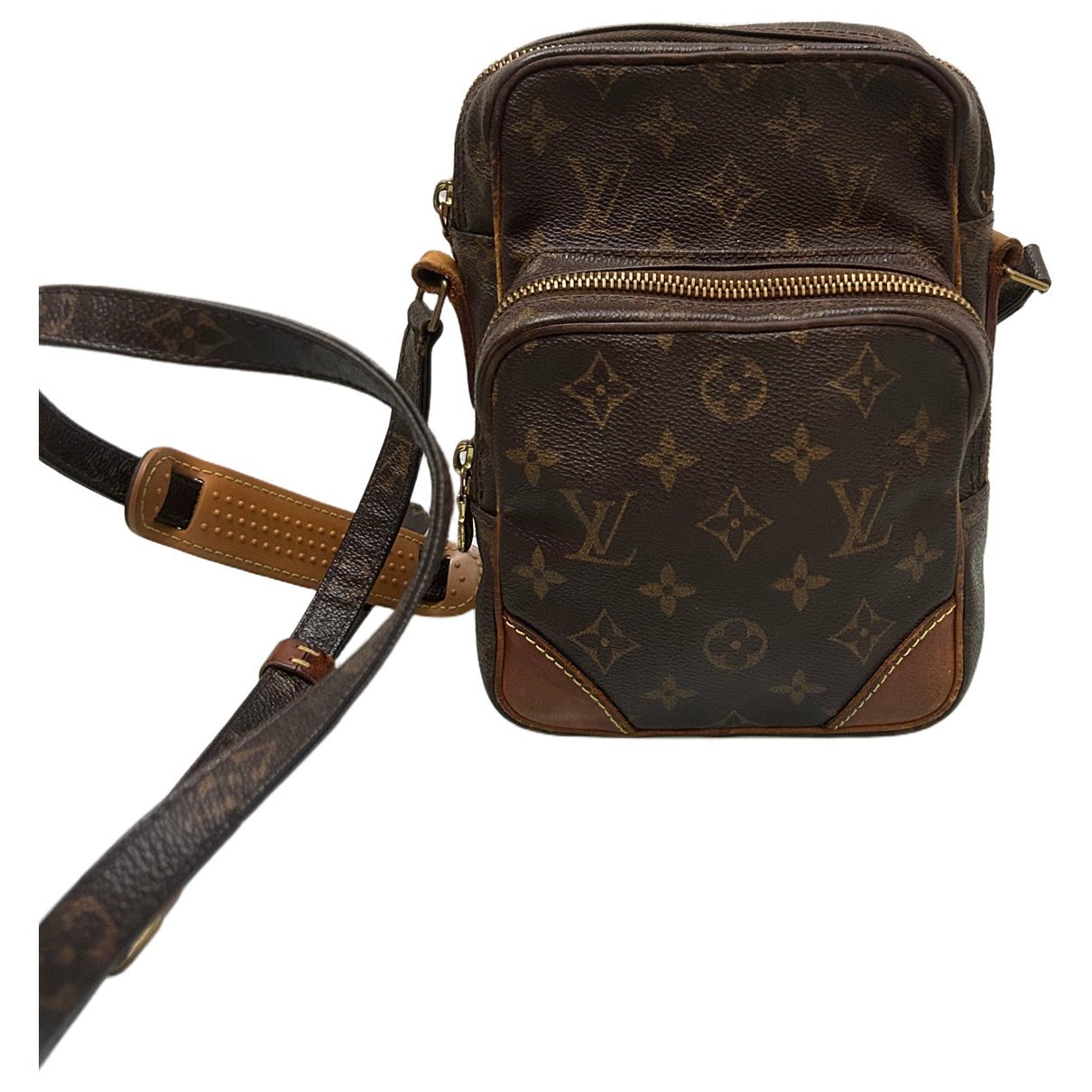 Leather crossbody bag
