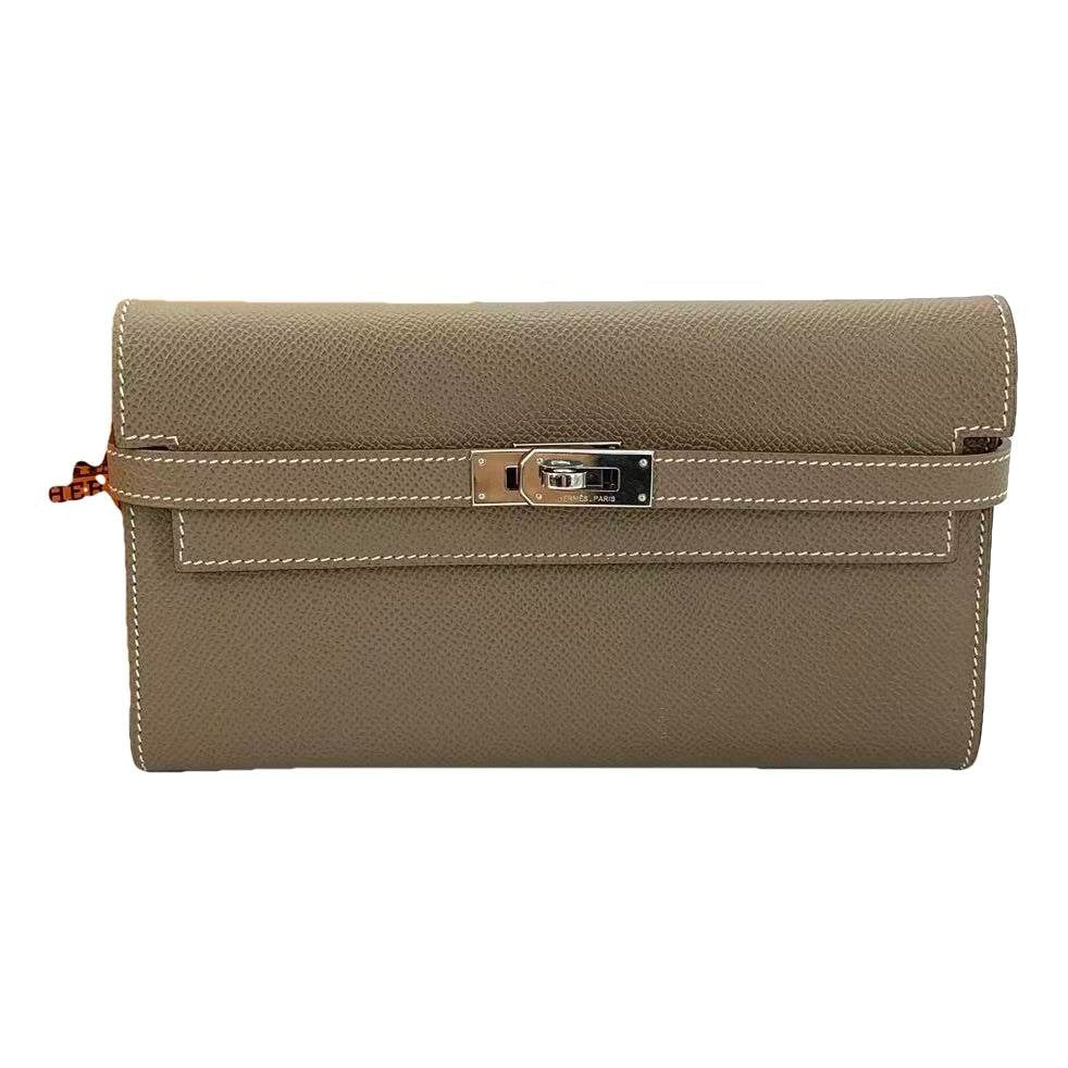 Kelly to go leather clutch bag