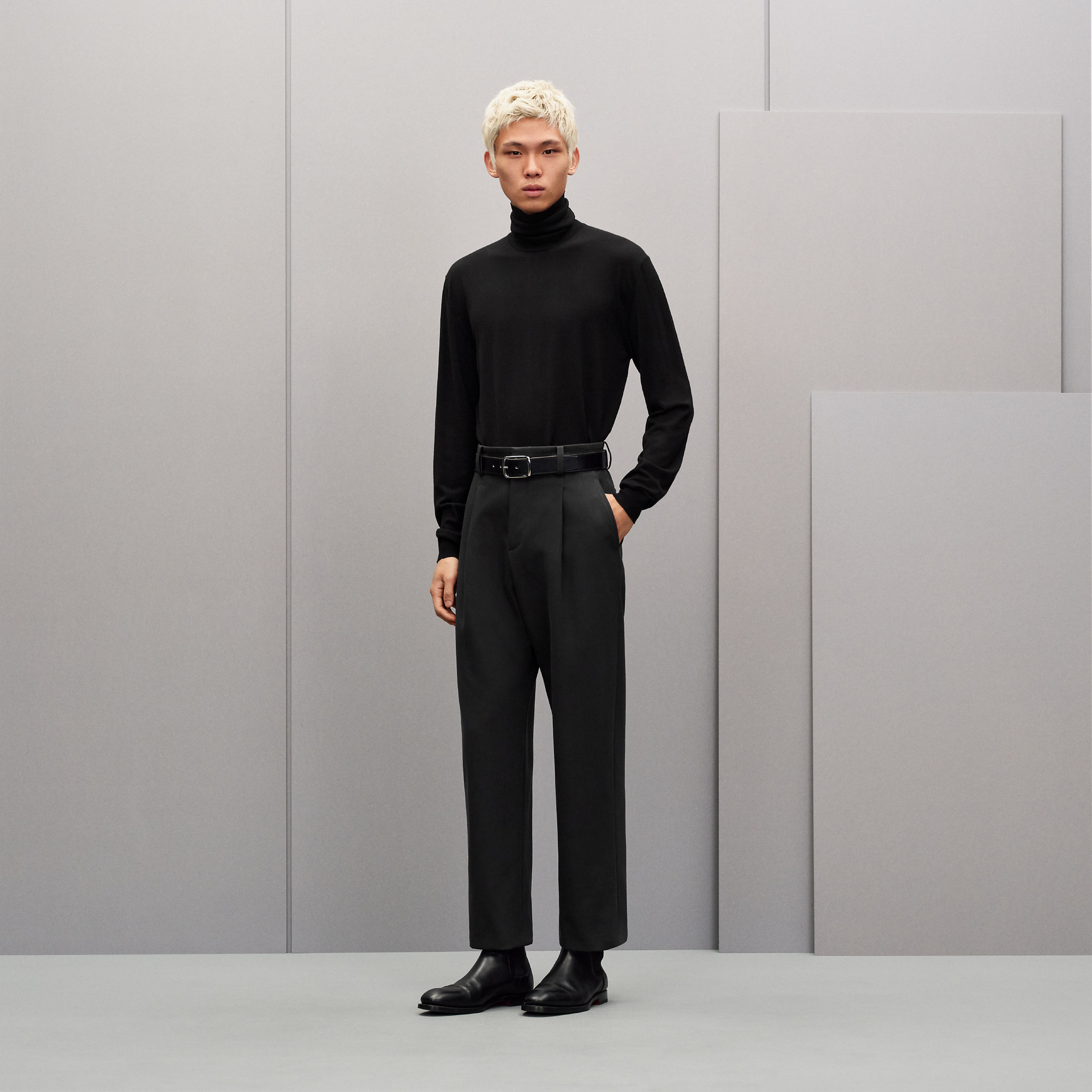 Pleated Palerme pants