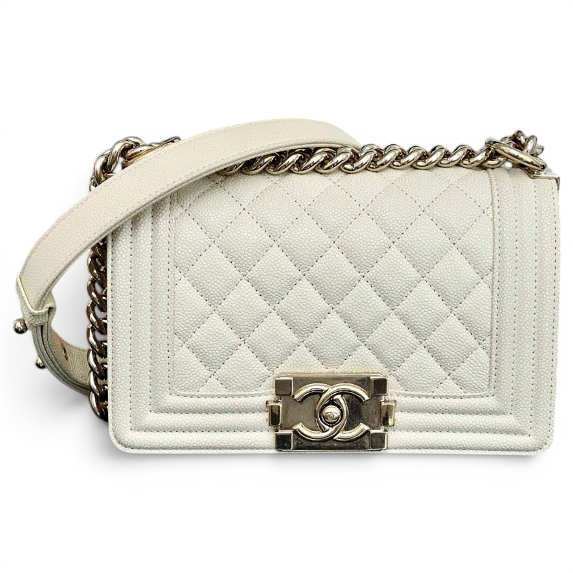 Boy leather crossbody bag