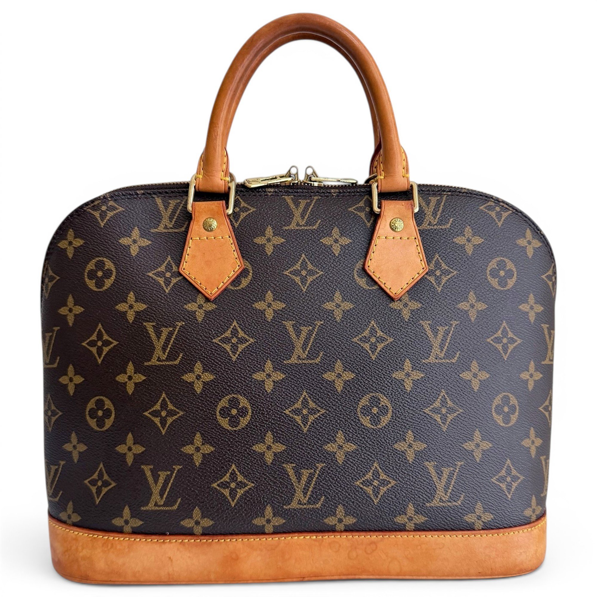Alma leather handbag