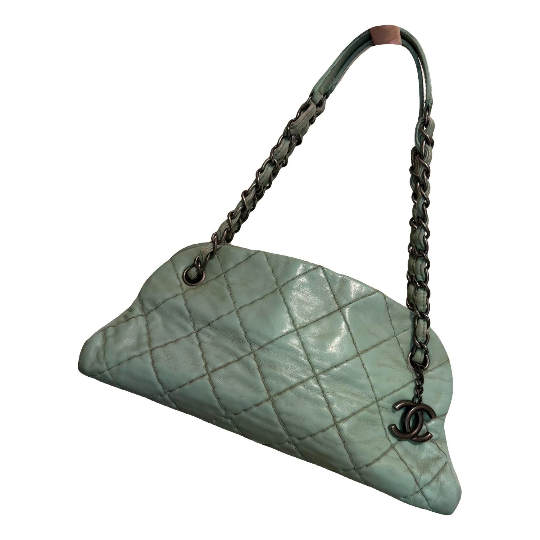 Mademoiselle leather handbag