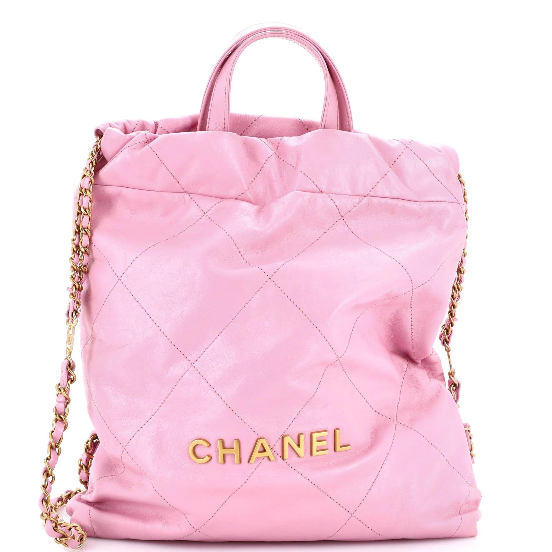 Leather backpack