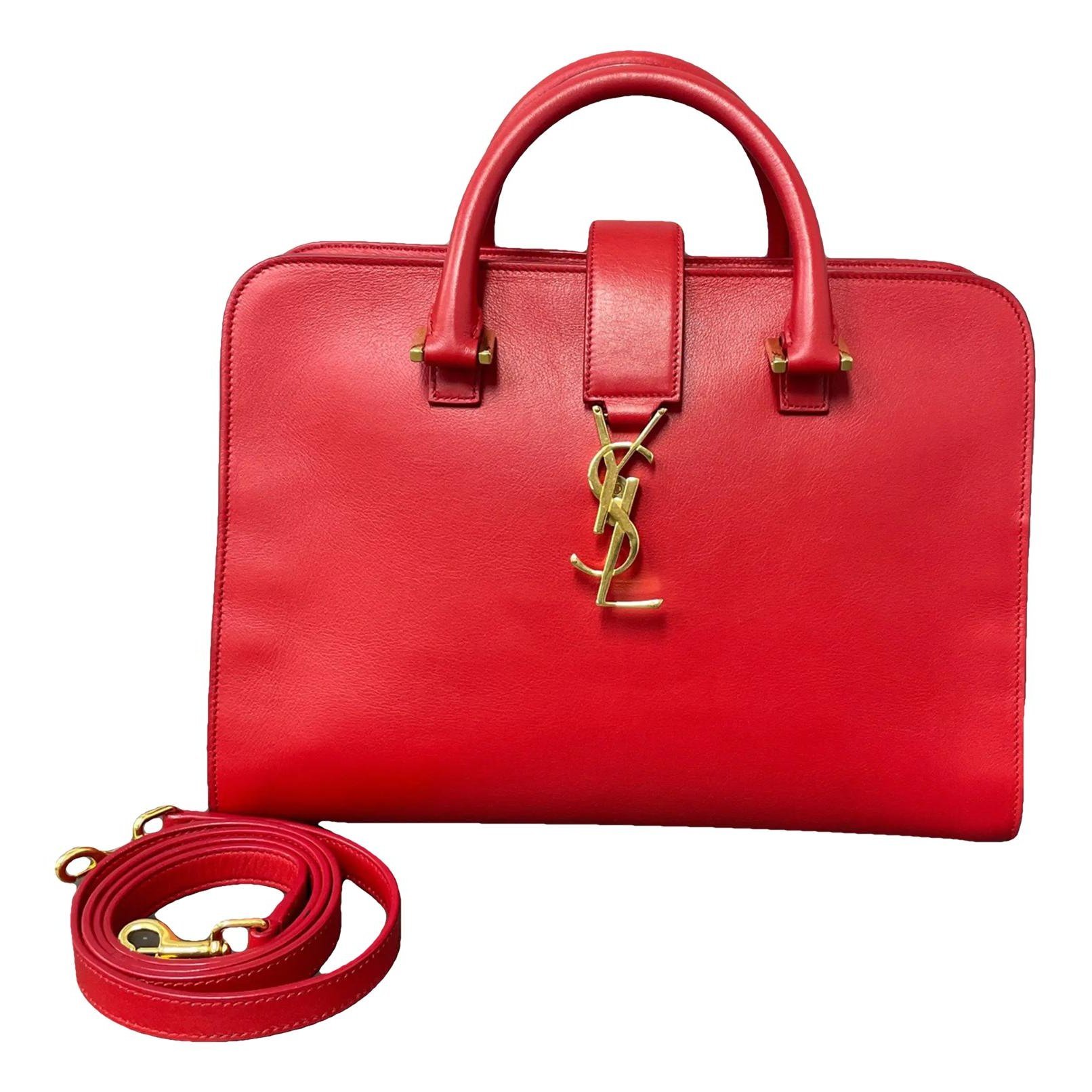Monogram Cabas leather tote