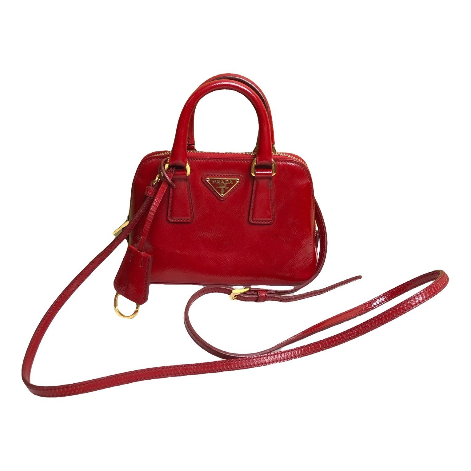 Promenade leather handbag