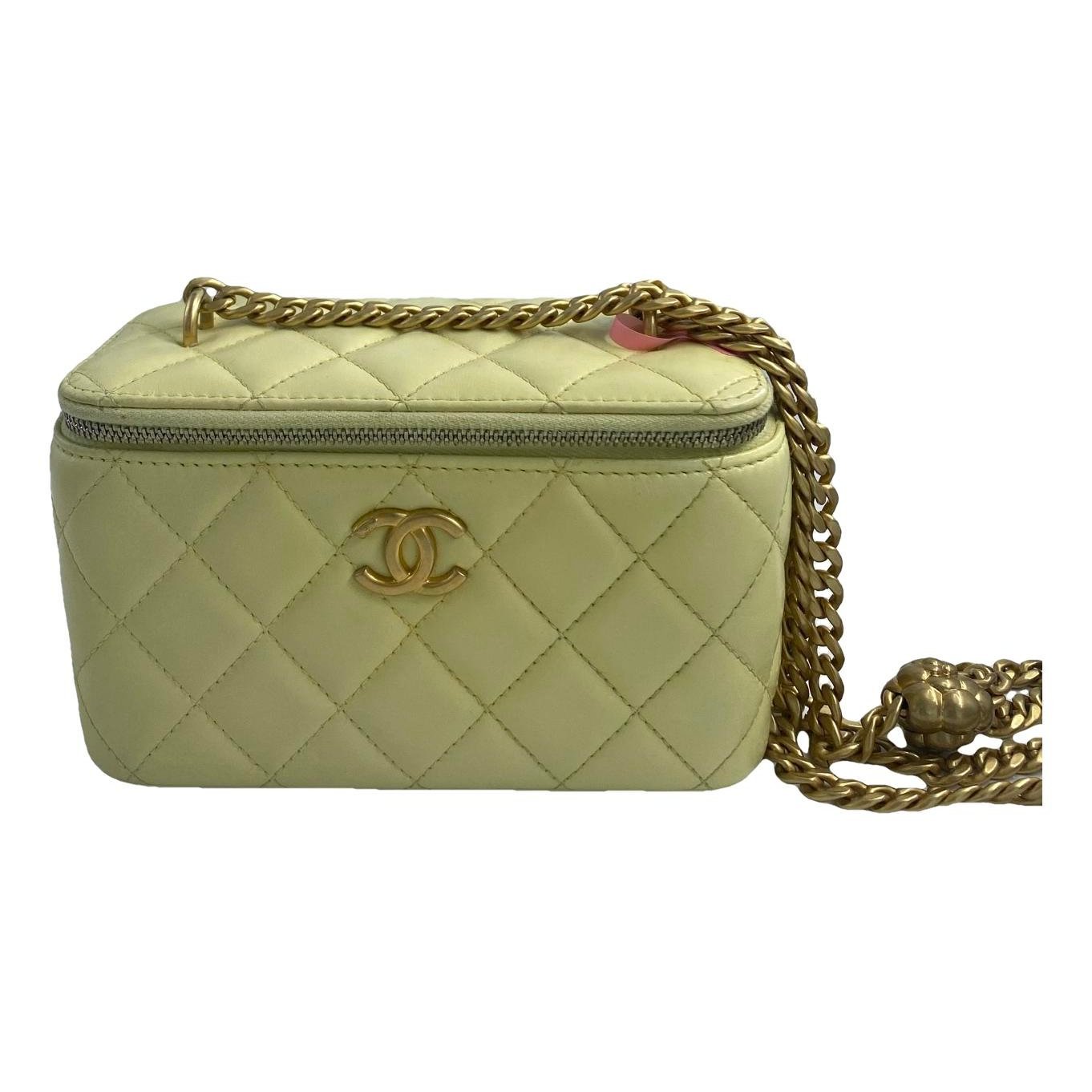 Trendy CC Vanity leather handbag