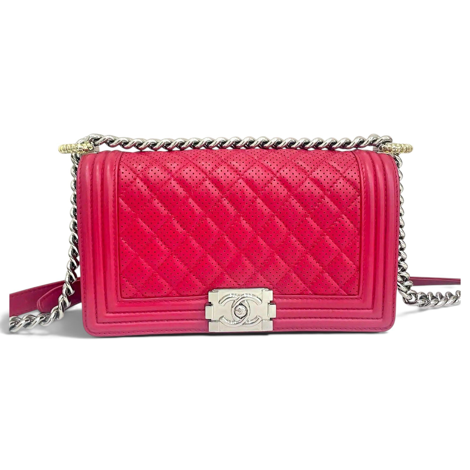 Boy leather crossbody bag