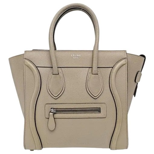 Luggage leather handbag