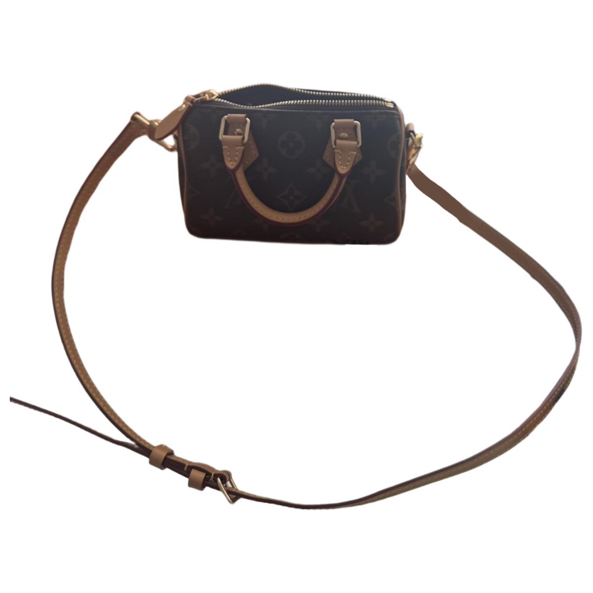 Nano Speedy / Mini HL leather handbag