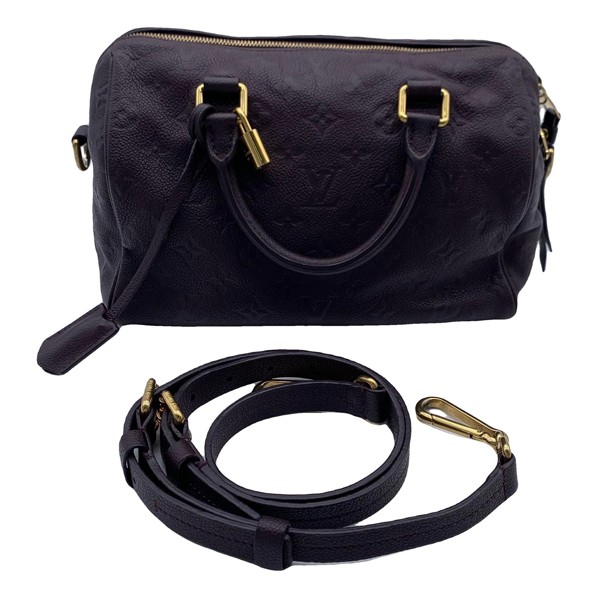 Speedy Bandoulière leather handbag