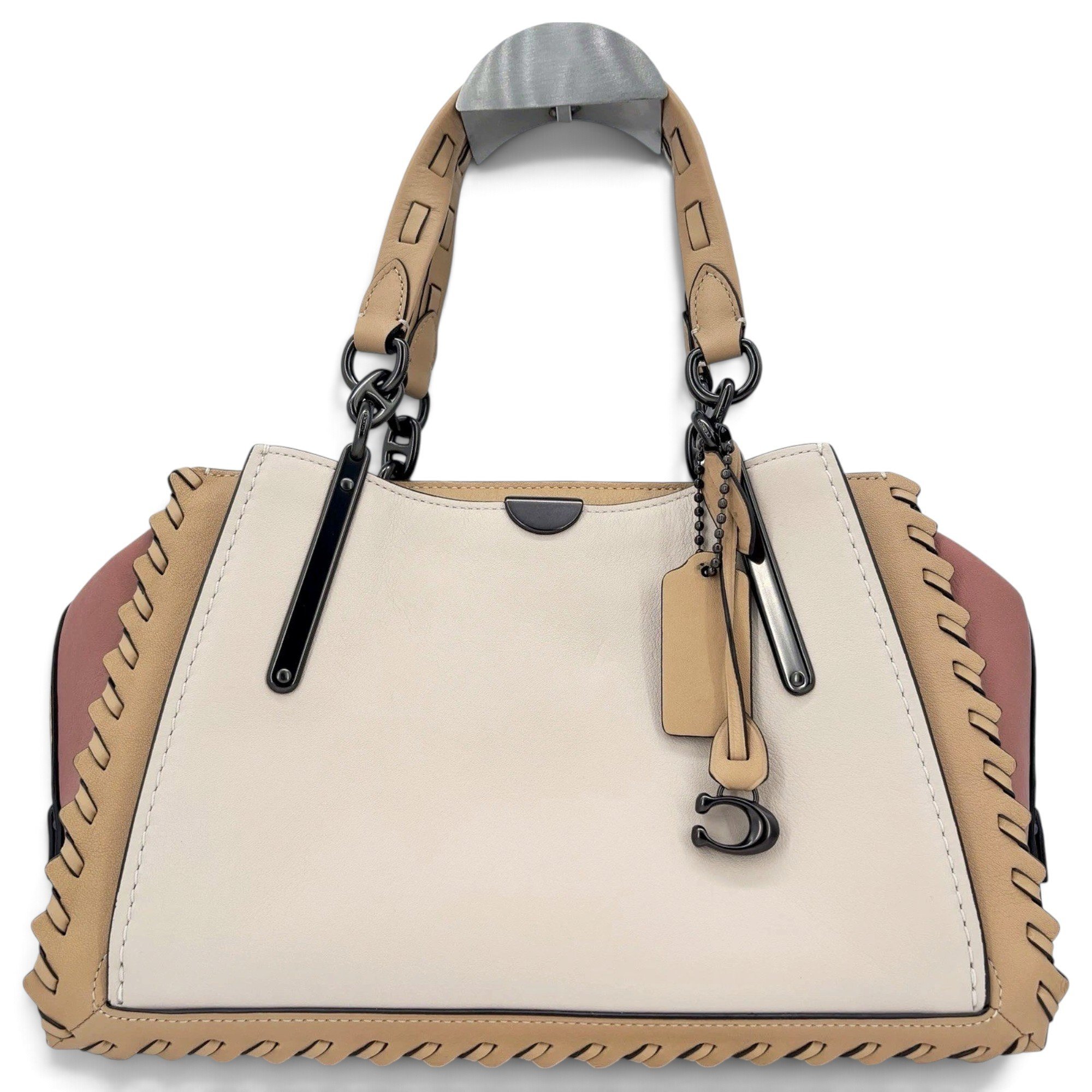 Leather tote