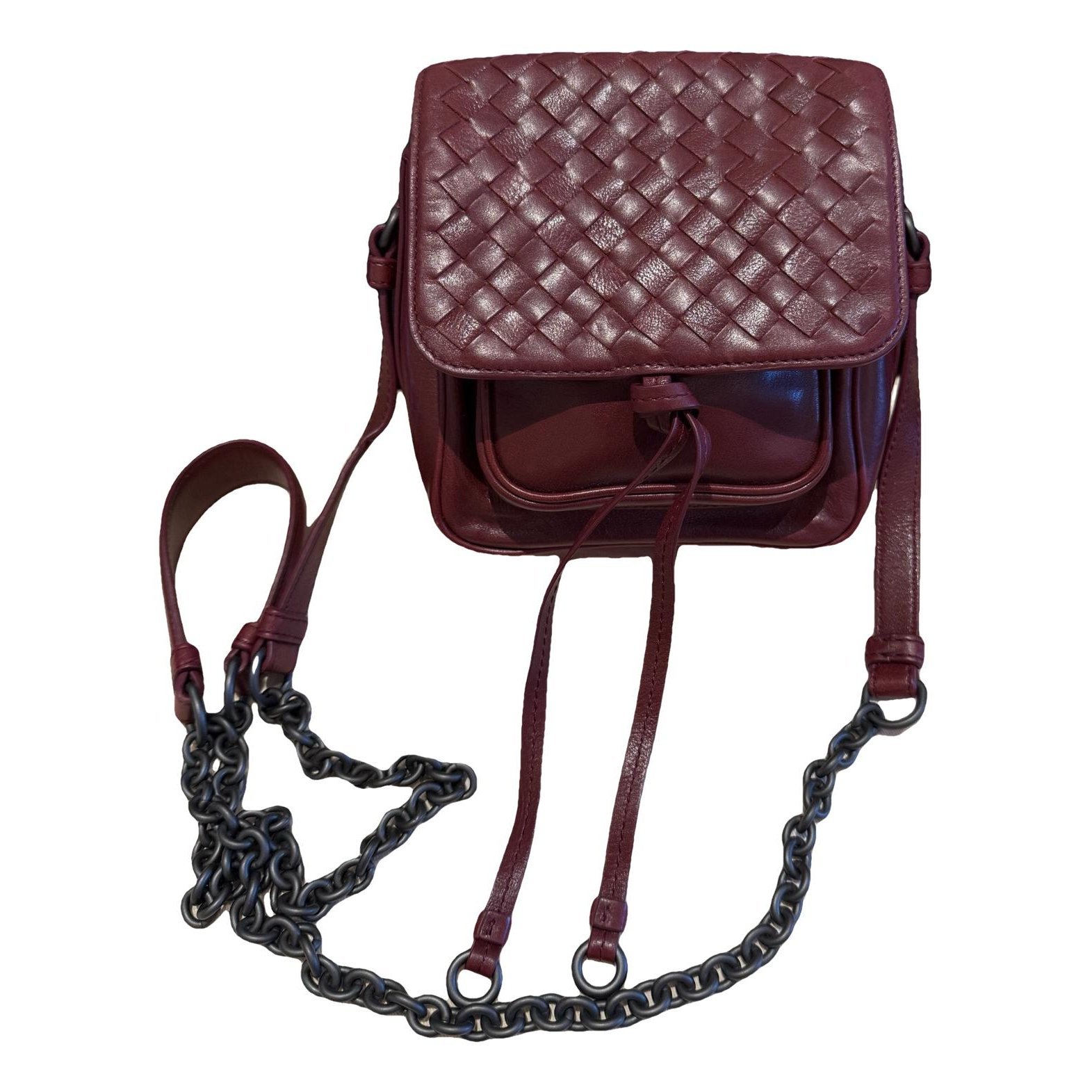 Leather backpack