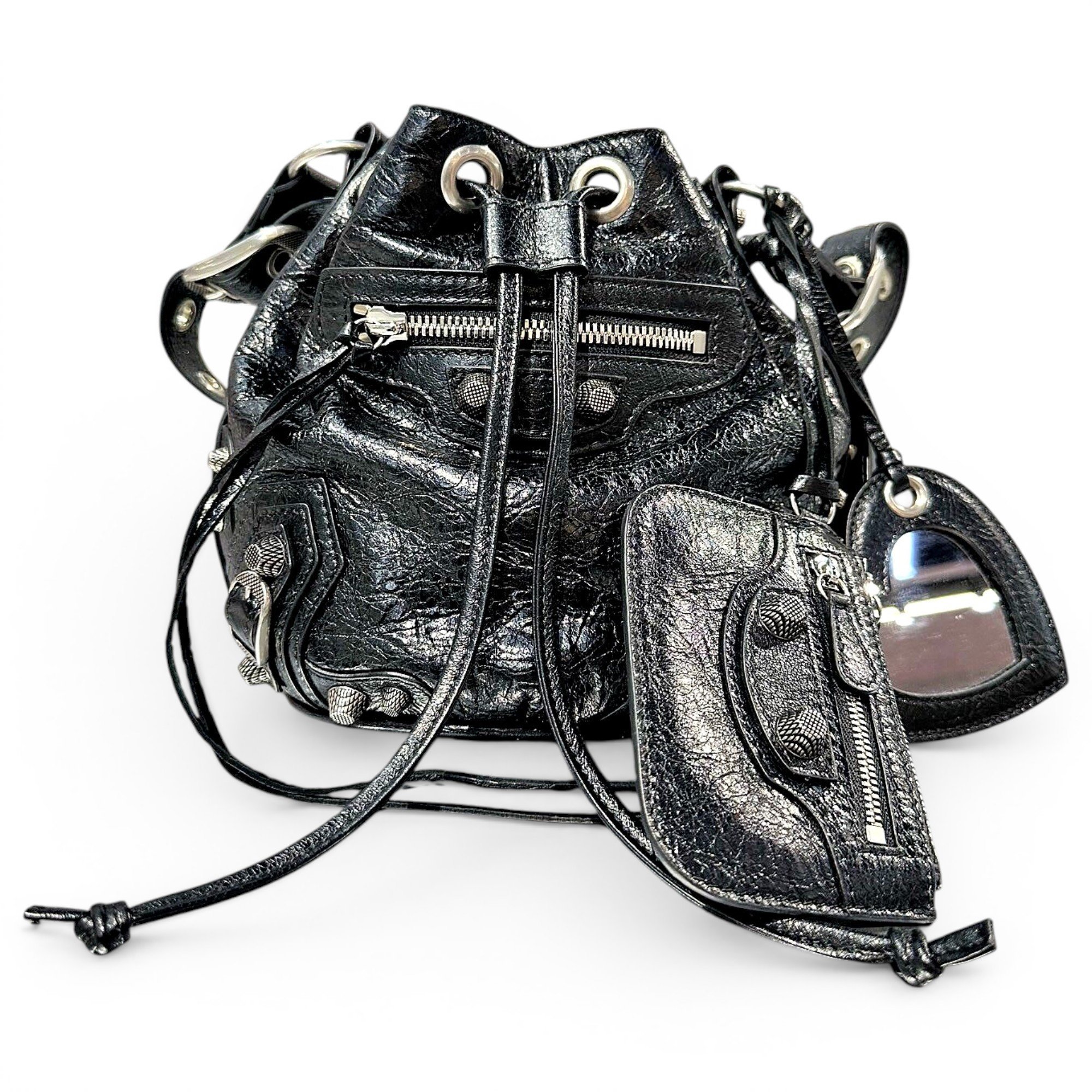 Le Cagole leather handbag