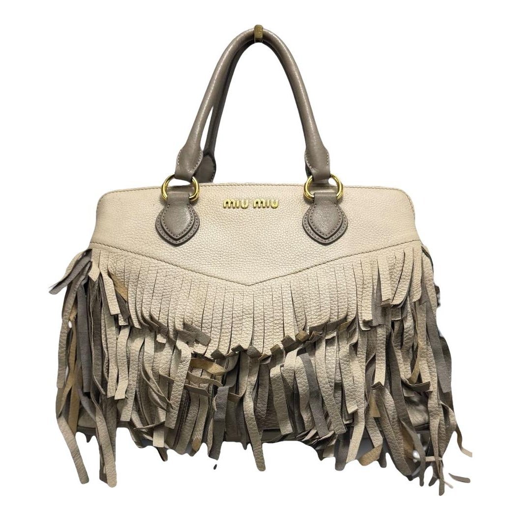 Leather handbag