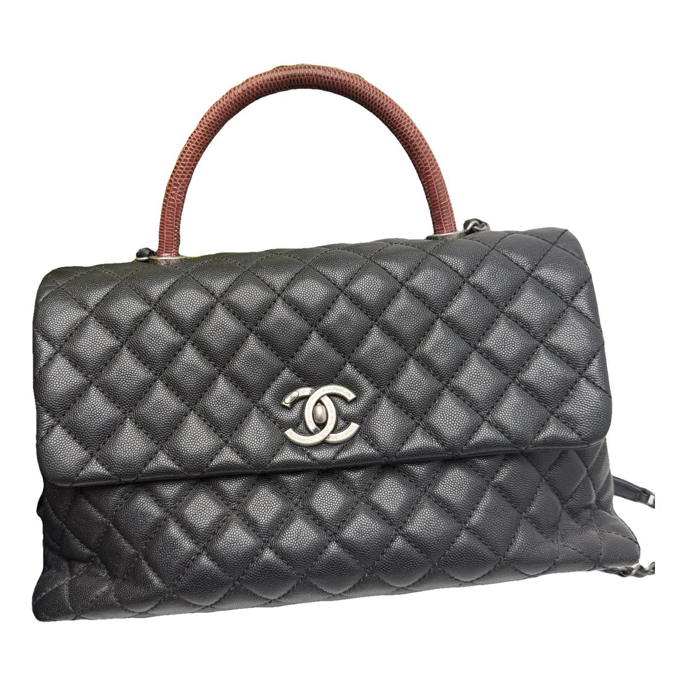 Coco Handle leather handbag