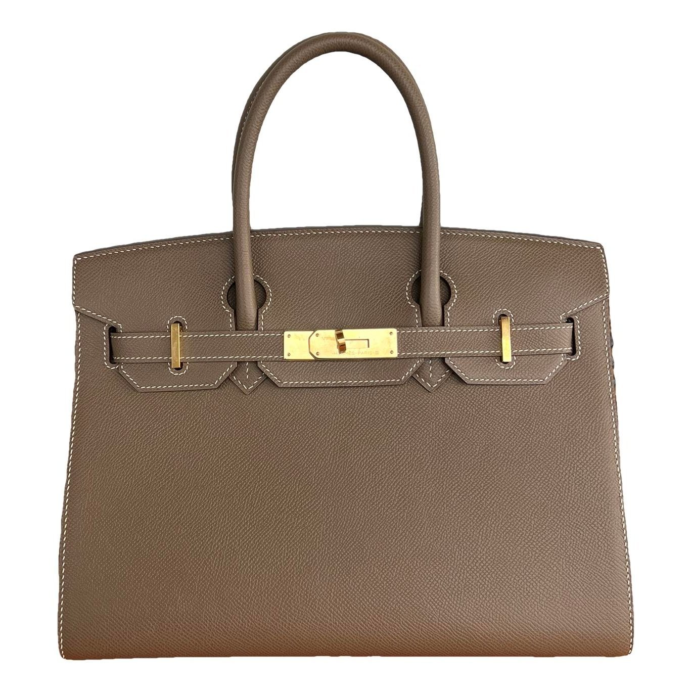 Birkin 30 leather handbag