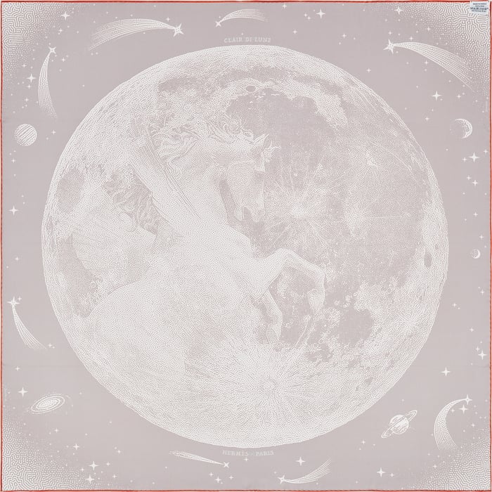 Clair De Lune Double Face Scarf 90