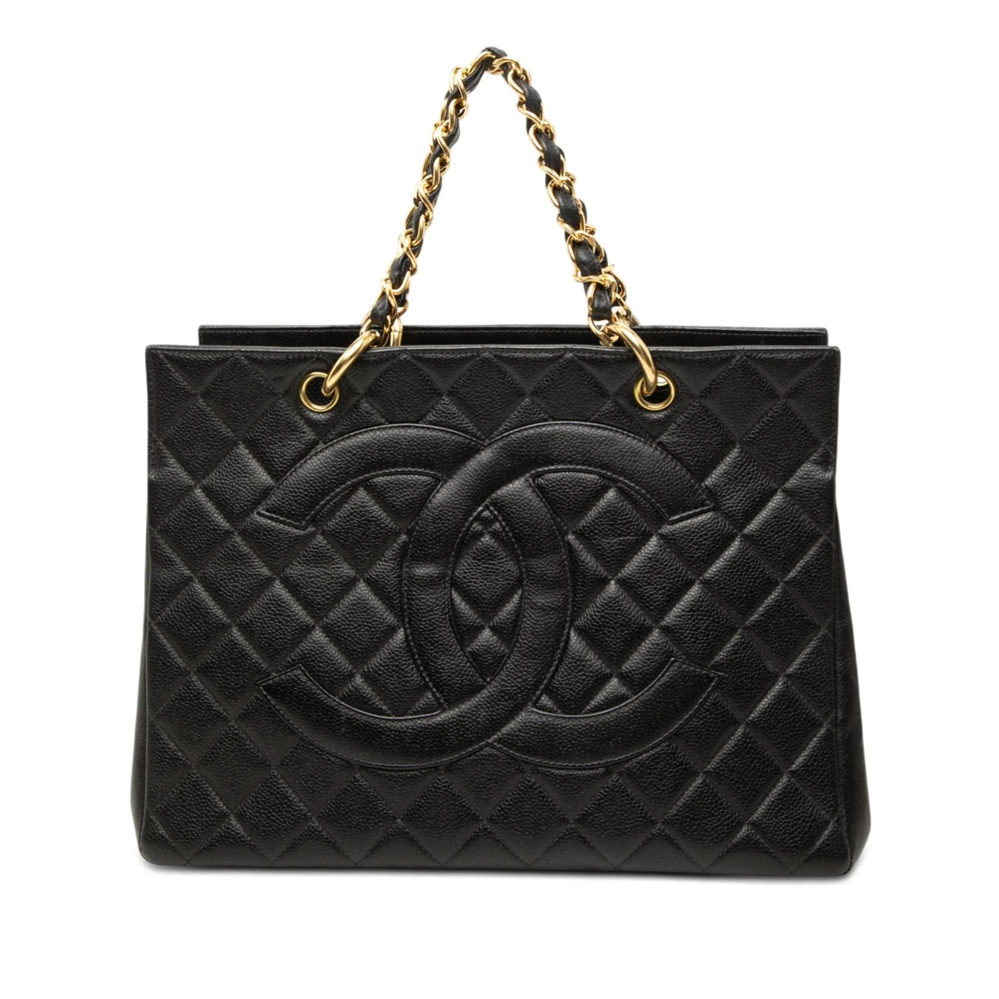 Grand shopping leather tote