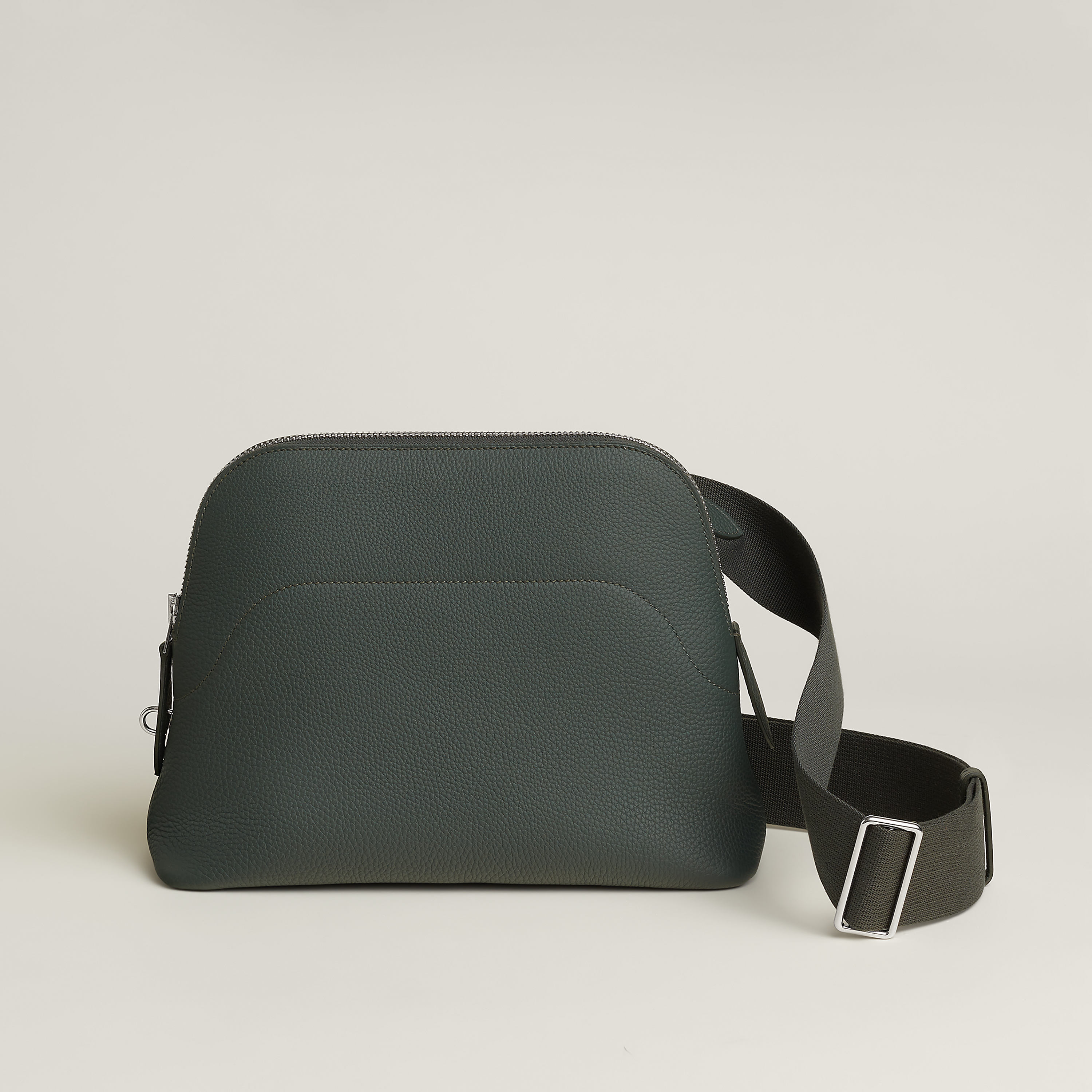 Hermès Bolide Messenger bag Vert Mangrove Togo Calfskin | BagUSeek