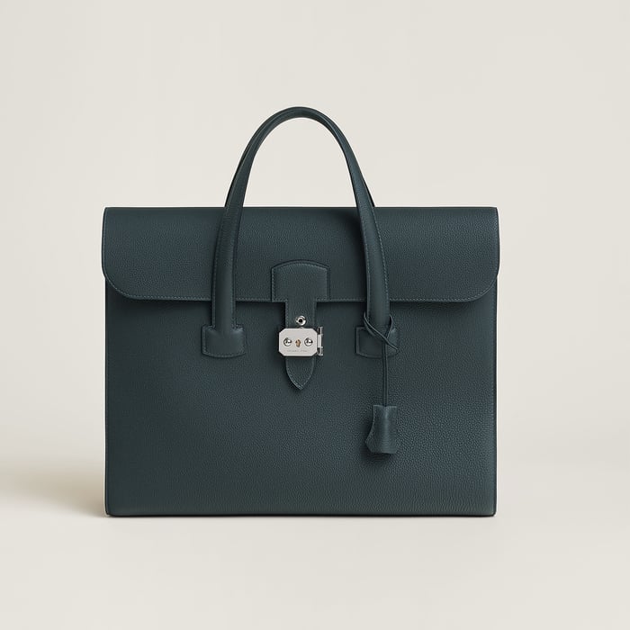 Bleu Océan Sac a Depeches Light 1-36 Briefcase