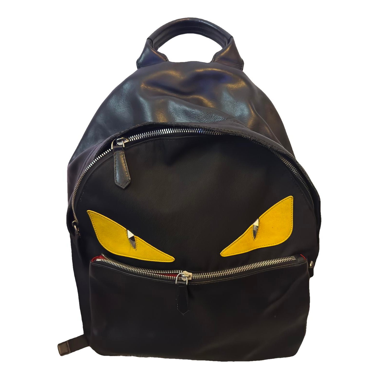 Leather backpack