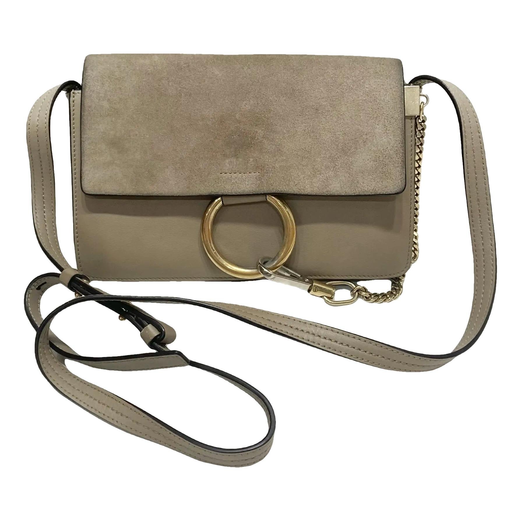 Faye leather handbag