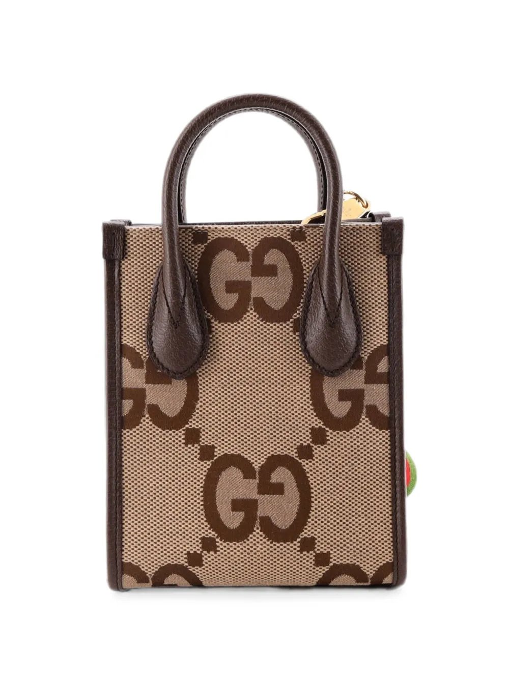 Vertical Tote Jumbo GG Canvas Mini crossbody bag