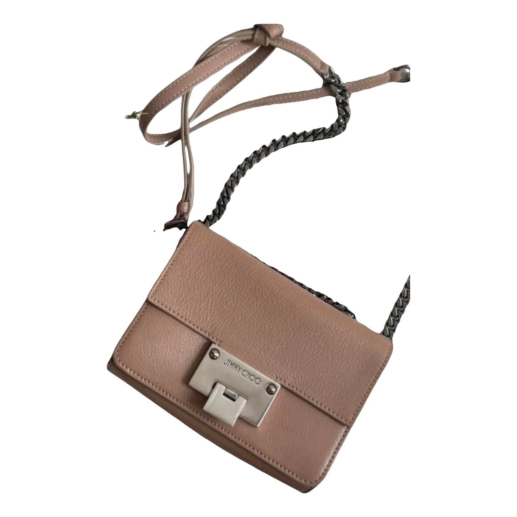 Jimmy Choo Rebel leather handbag