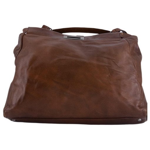 Leather handbag
