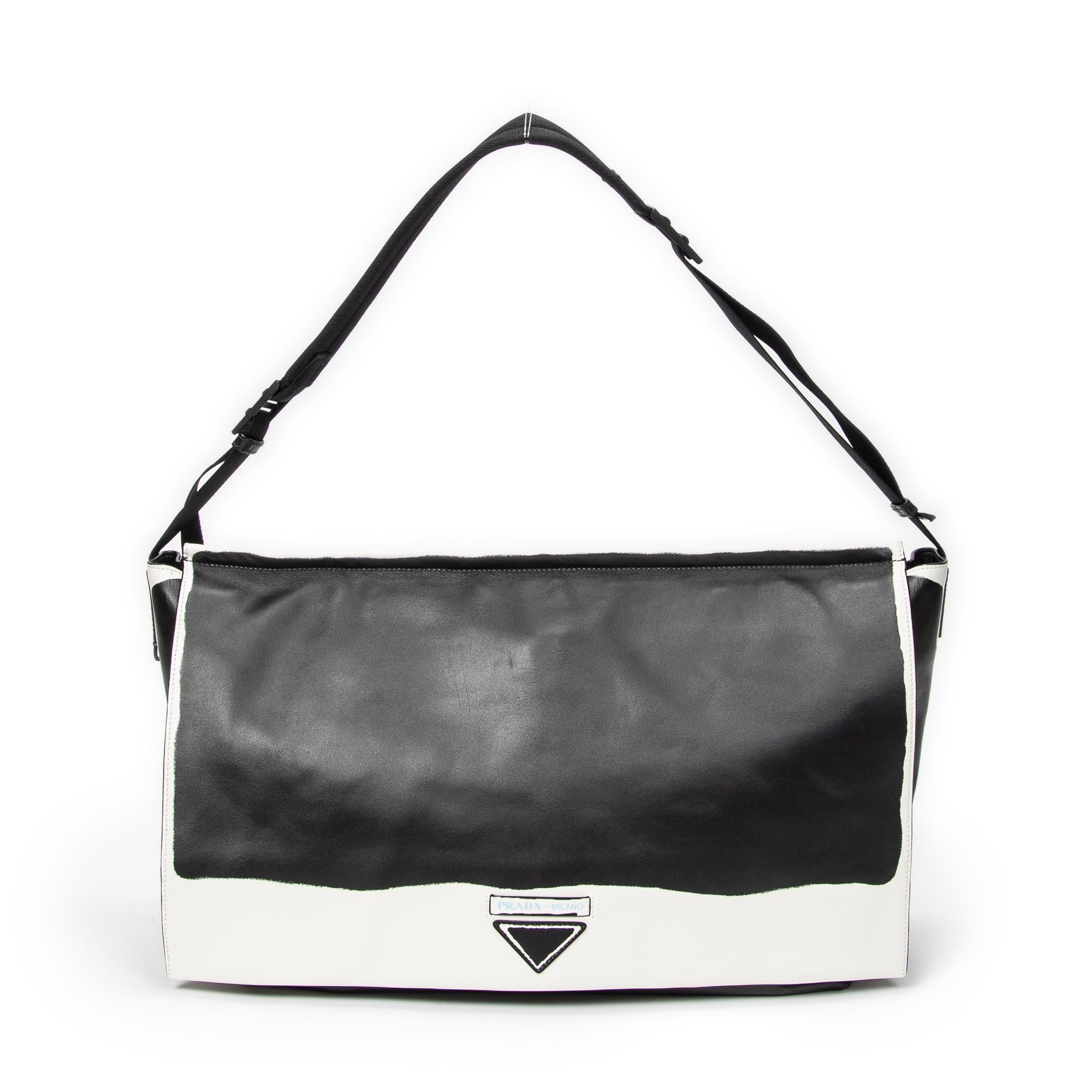 Re-Edition 2000 Double Zip leather handbag